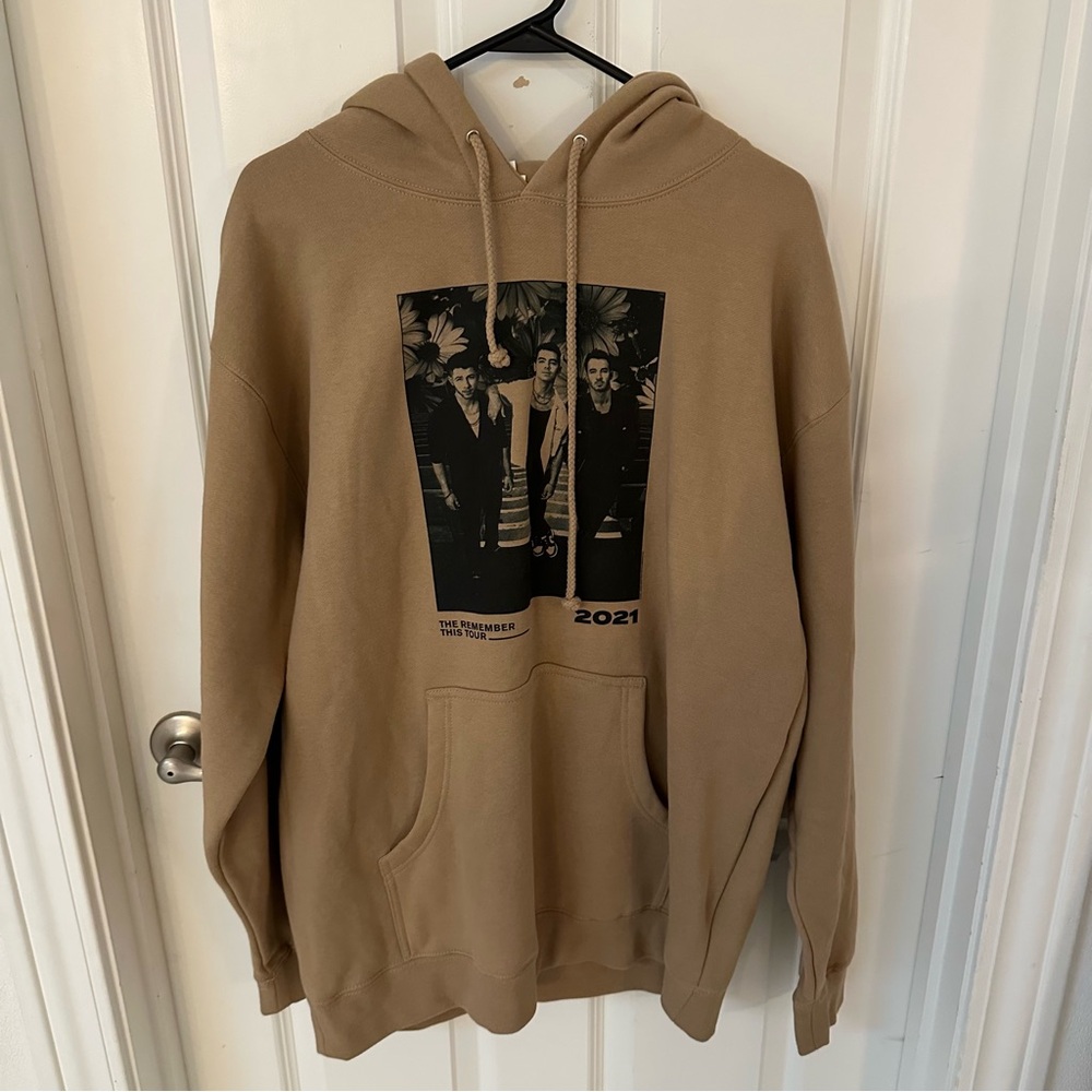 Large Jonas Brothers Tour Hoodie